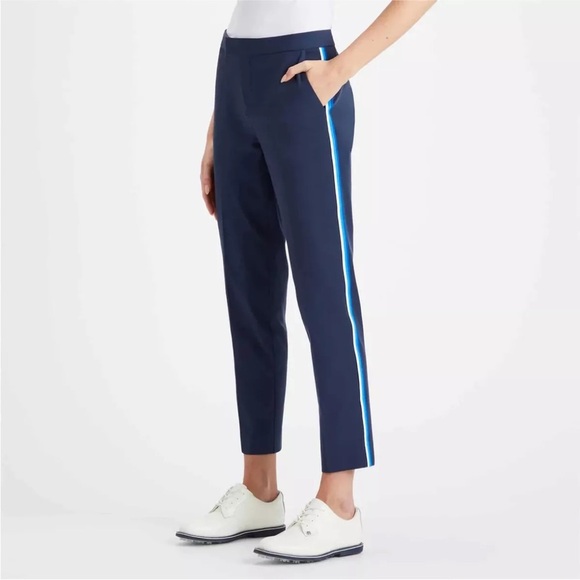 G/FORE TUX STRETCH PERFORMANCE TWILL MID RISE STRAIGHT LEG TROUSER - Picture 1 of 13